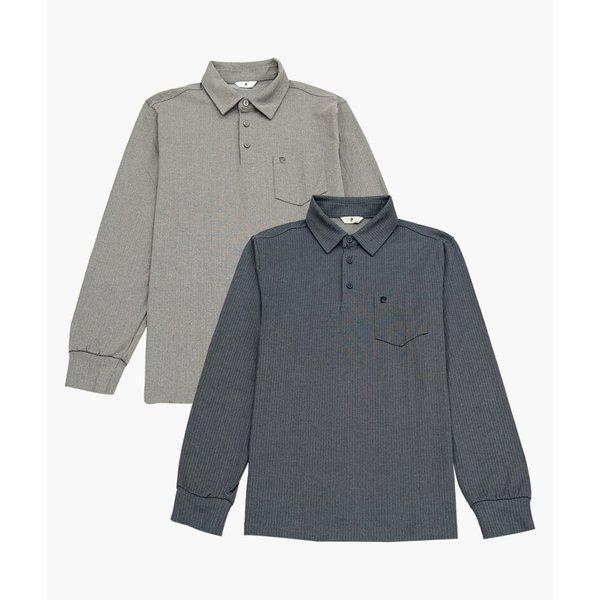 ヘリンボーンプリントTシャツ PPTS3406