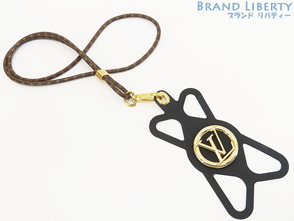 新品同様ルイヴィトンモノグラムフォンホルダールイーズストラップ付スマートフォンiPhoneSE12131415ProMaxPlusケース