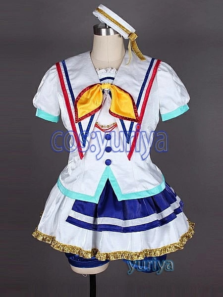 [2026新作 最安値挑戦!]サンシャイン!! アクア 青空Jumping Heart 国木田 花丸コスプレ衣装