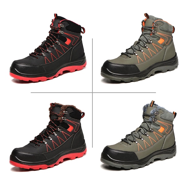 安全靴 ハイカット メンズ 靴 作業靴 おしゃれ つま先保護 ケブラー中底 耐磨耗 工事現場 アウトドア セーフティーシューズ 踏み抜き防止