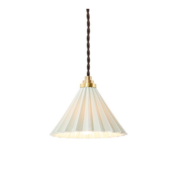 gram8 TC-1511-BR/MGR DRIPPER LAMP ペンダントライト マットグリーン ブラウンコード [LED電球付属] メーカー直送