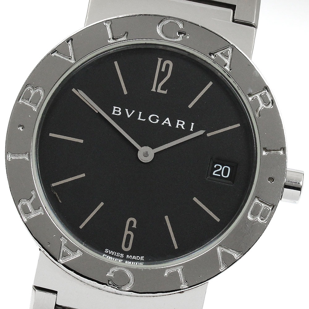 ブルガリ BVLGARI BB33SS ブルガリブルガリ デイト クォーツ メンズ _892360【中古】 55,935円