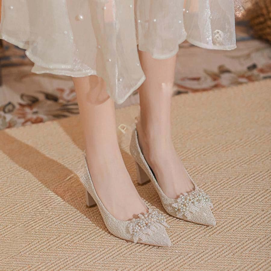 2025新品 数量限定 パンプス レディース ハイヒール 5.5cm/7.5cmヒール 滑り止め 歩きやすい 疲れにくい 痛くない 美脚 ファッション セクシー キャバ パーティー 結婚式 宴会 短