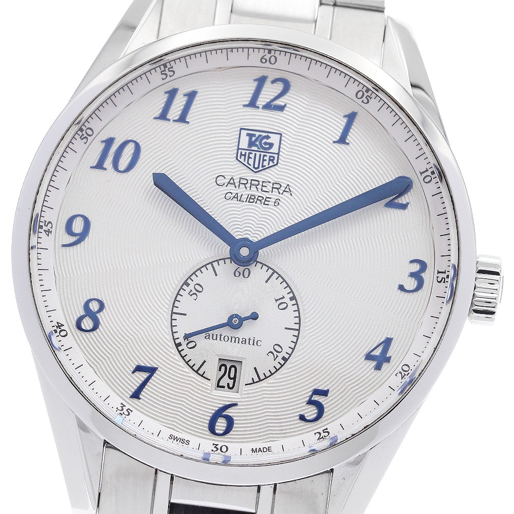タグホイヤー TAG HEUER WAS2111 カレラ ヘリテージ デイト キャリバー6 自動巻き メンズ 良品 保証書付き_888123【中古】 100,800円