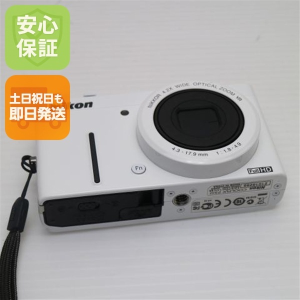 Qoo10] ニコン 美品 COOLPIX P310 ホワイト : カメラ・光学機器用