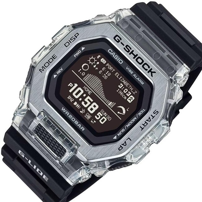 スマホリンク デジタルモデル メンズ腕時計 ブラック GBX-100S-1【海外モデル】