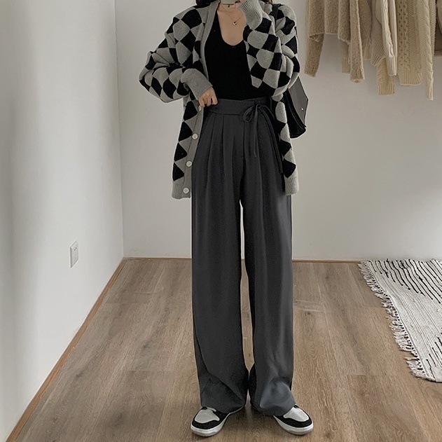 ボトムス パンツ ワイドパンツ ストレートパンツ ロング ロング丈 マキシ マキシ丈 ストレート ワイド Iライン リボン かわいい 大人可愛い きれいめ シンプル カジュアル 大人 おしゃれ