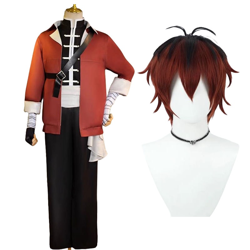 コスプレ衣装 シュタルク 葬送のフリーレン ウィッグ付き イベント パーティー 変装 演出服 クリスマス パーティー
