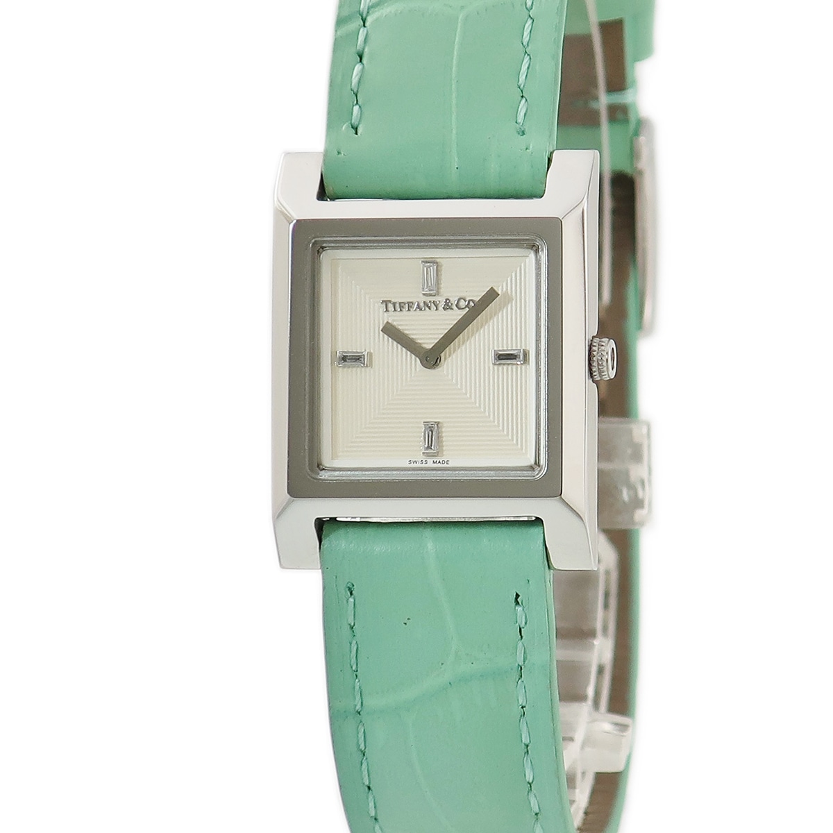 1837メイカーズ スクエア 67460375 クオーツ レディース 純正ダイヤ スクエア アイボリー 3年保証