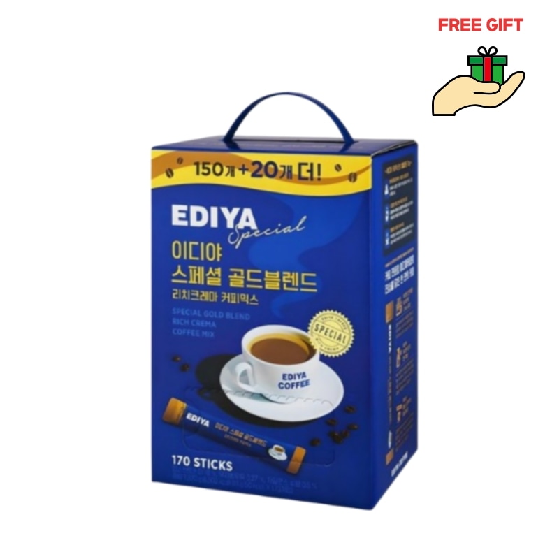 スペシャルゴールドブレンド リッチクリーマ コーヒーミックス 11g 170本入／カフェのようなコクと泡／韓国人気インスタントコーヒー大容量セット 5,534円