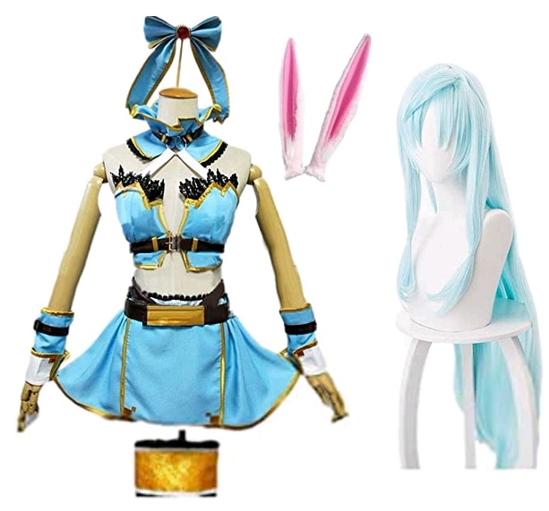 コスプレコスチュームコスチューム西アジア風コスチューム＋ウィッグ＋耳コスプレパーティーイベントコスチ