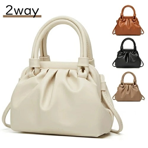 ショルダーバッグ ハンドバッグ 小さめ レザーバッグ 無地 軽量 レディース 30-60代 肩掛け/斜め掛け パーティー 通勤 エレガント 母の日 プレゼント
