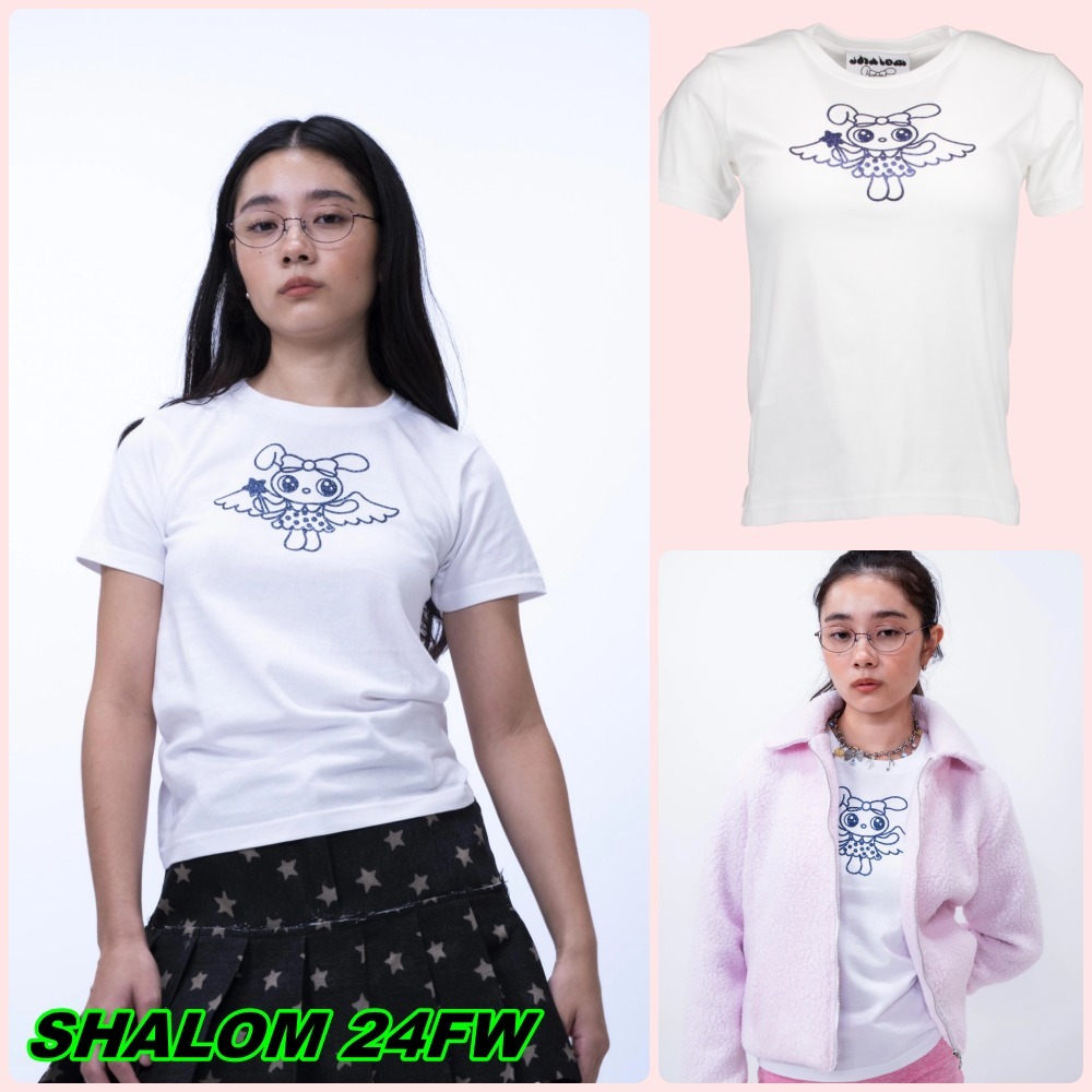 【SHALOM】24FW MOLA TEE WHITE