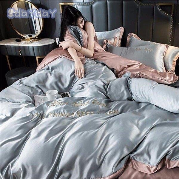 新入荷布団カバー 3点/4点セット 掛け布団カバー 敷き布団カバー 枕カバー レーヨン ベッド用 マットレスカバー 洗える ベッドカバーシーツ 寝具カバー