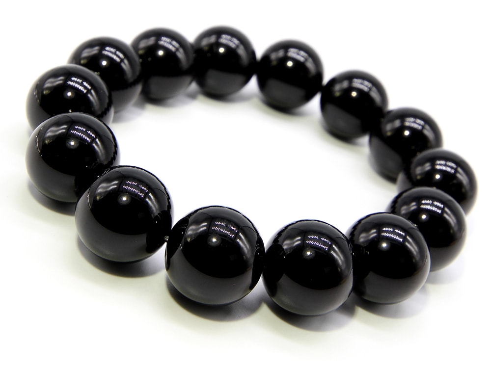 モリオン ブレスレット 14mm パワーストーン ブレスレット メンズ レディース 天然石 数珠 アクセサリー メンズブレスレット パワーストーンブレスレット 天然石ブレスレット 男性用 魔除け 厄除