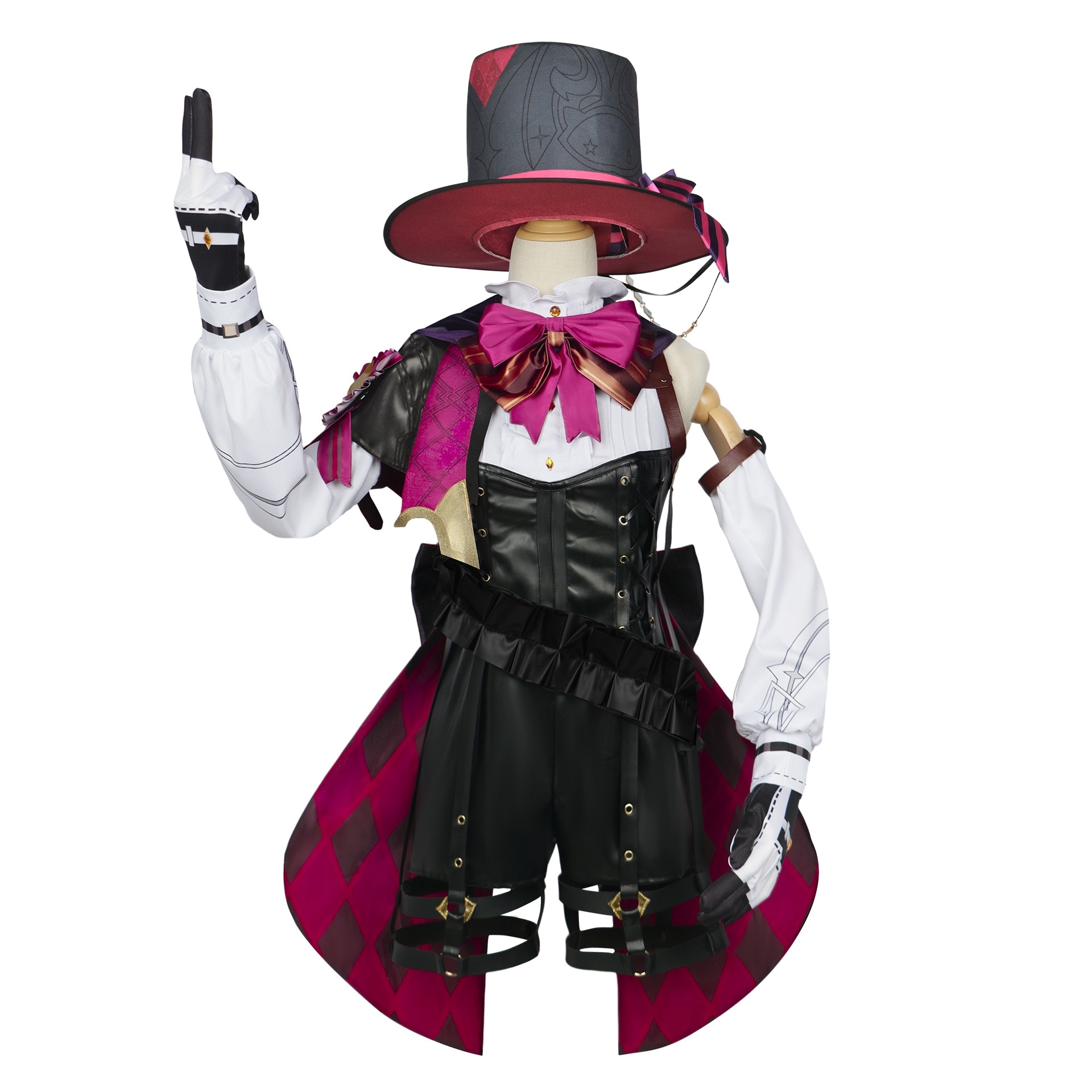 原神 げんしん Genshin リネ Lyney コスプレ コスチューム ハロウィン クリスマス 舞台 イベント 変身 仮装 変装 制服 大人用 文化祭