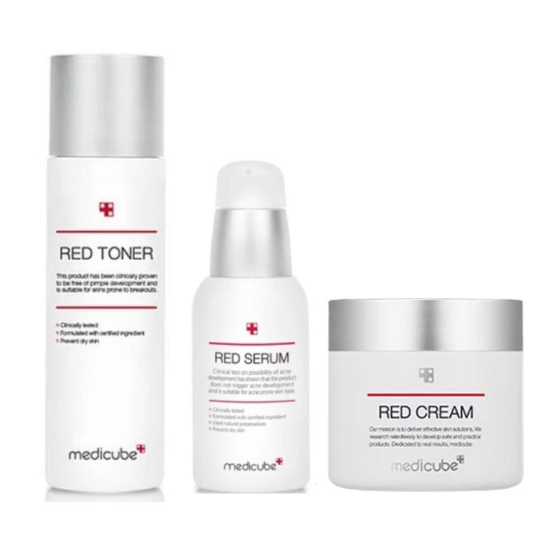 レッド2.0シリーズ クリーム 50ml/トナー 100ml/セラム 30ml