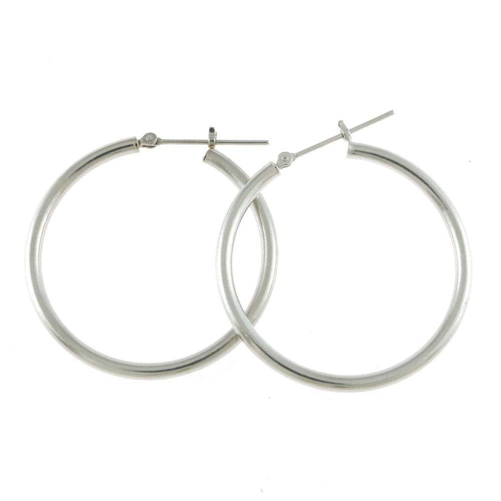 フープ パイプ 230 ピアス Pt900プラチナ 新品