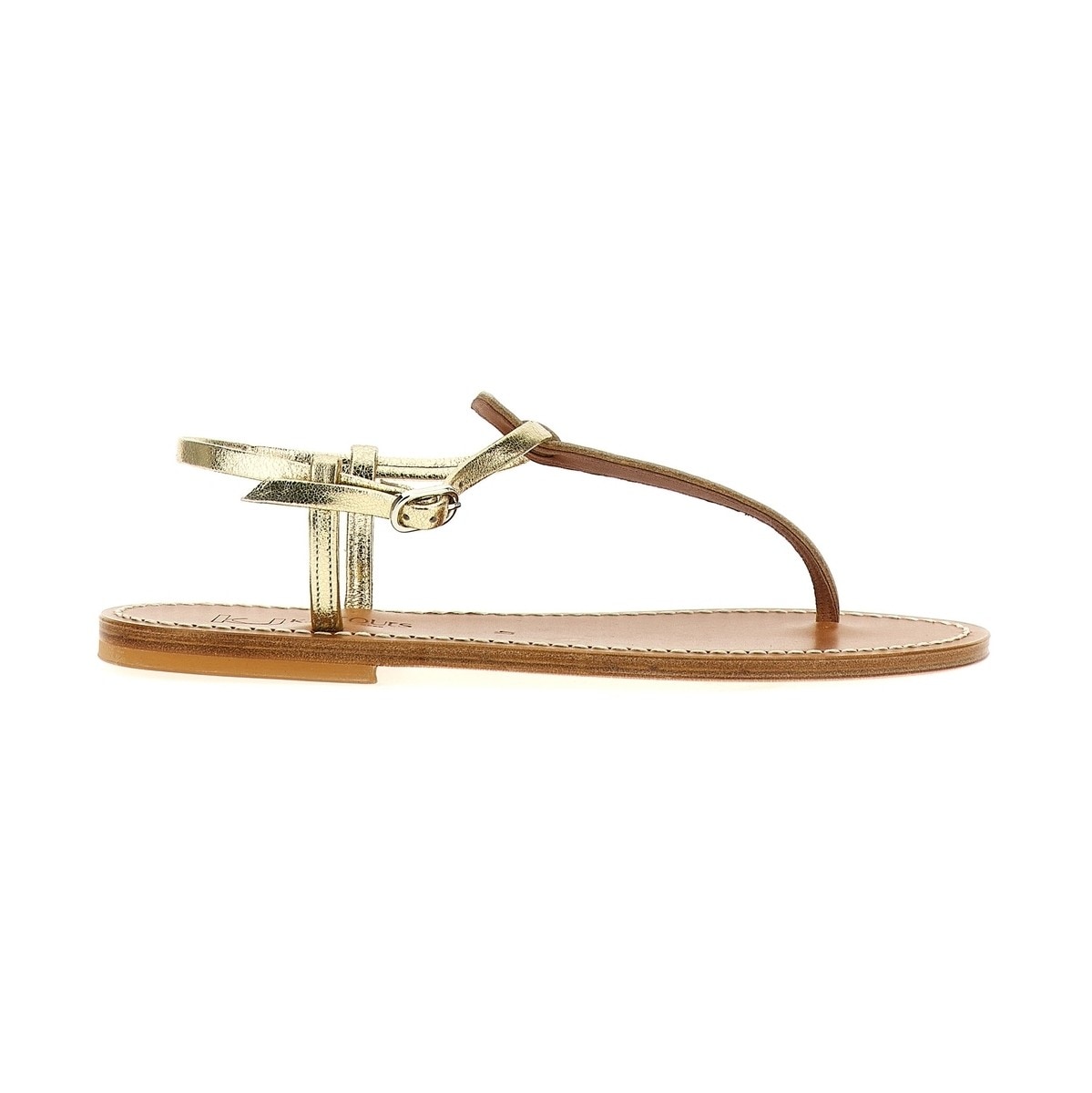 PICONMETYLCHAMPAN ゴールド 春夏2024 サンダル レディース ju