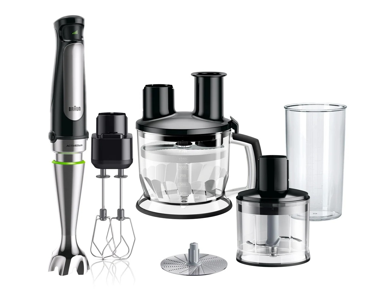 マルチクイック7 MQ7085XBG [ブラック/シルバー] ハンドミキサー