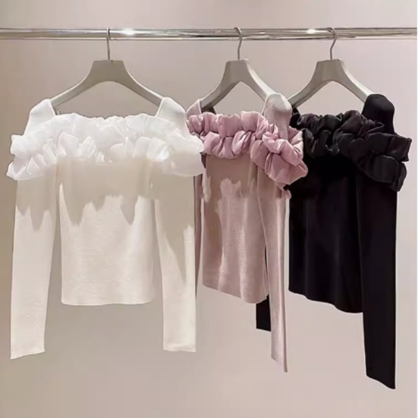 SN ニットトップス レディース ブラウス　セーター