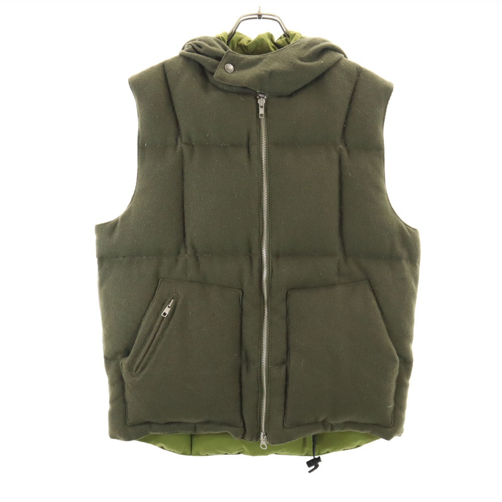 エンジニアドガーメンツ カナダ製 ダウンベスト M カーキ ENGINEERED GARMENTS メンズ