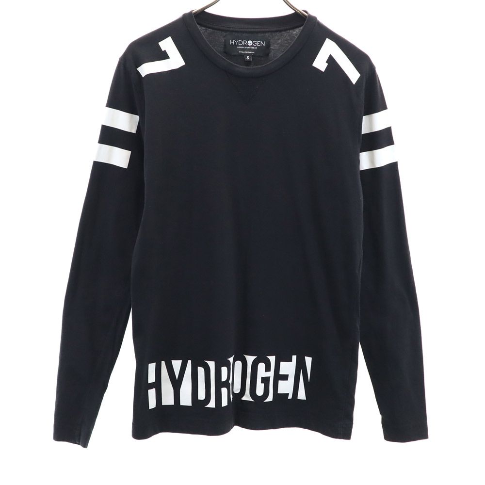 長袖 Tシャツ S ブラック ロンT メンズ