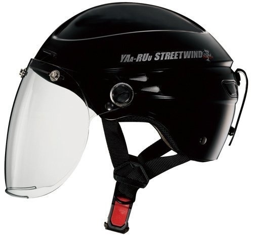 TNK工業 スピードピット STR-Z JT ヘルメット ハーフマットブラック FREE（58-59cm） 51098