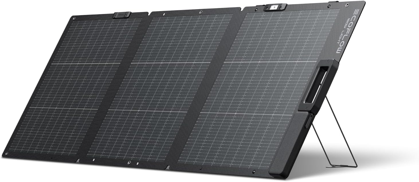 EcoFlow 軽量両面 ソーラーパネル 160W EFSLOARLIGHT160W