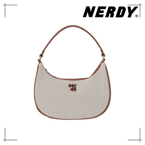 NERDY 公式正規品 キャンバス 2WAY ホーボーバッグ Blown 韓国ファッション