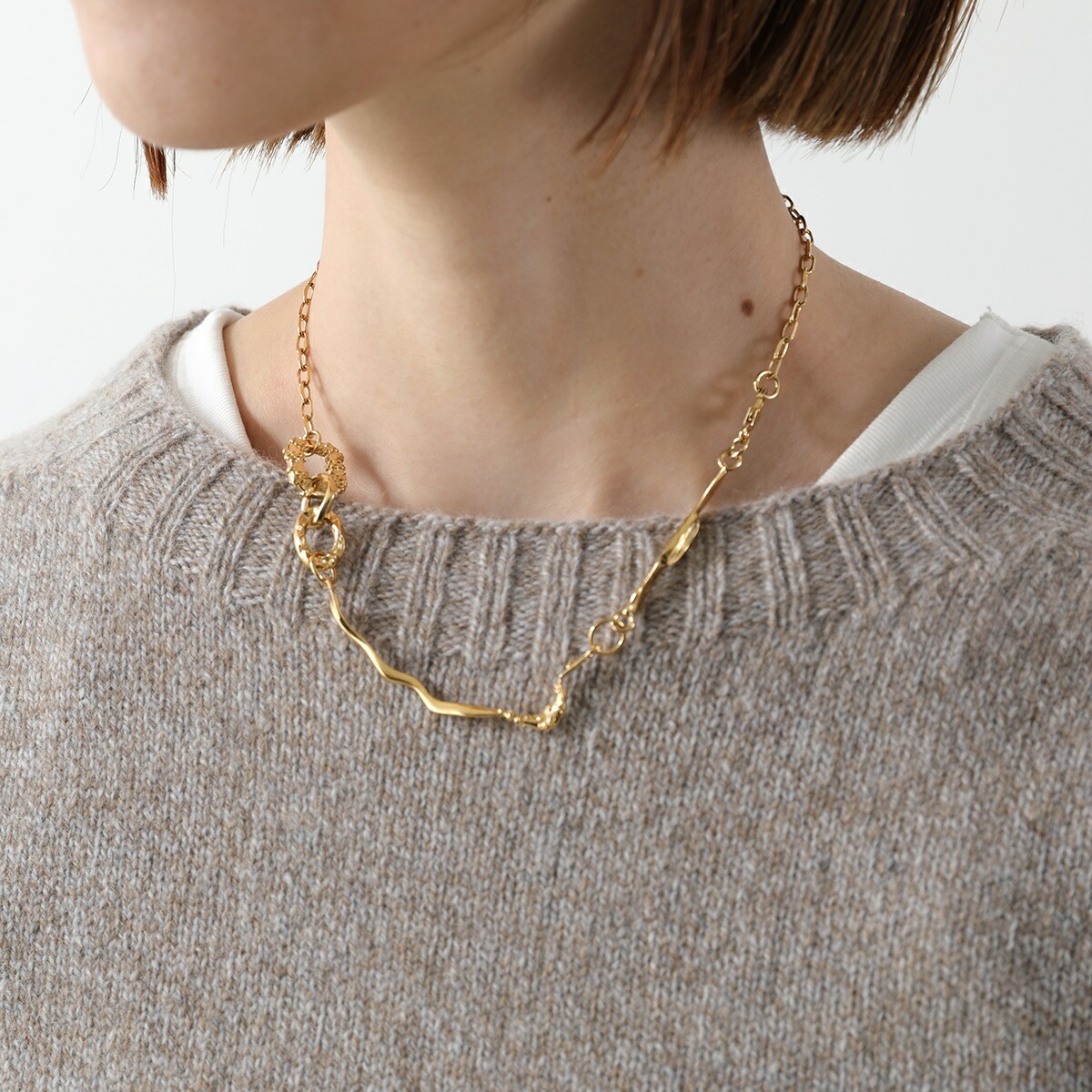 YOSTER ヨースター ネックレス Eclectic Nest Small Necklace レディース メンズ チェーン アクセサリー GOLD-PLATED