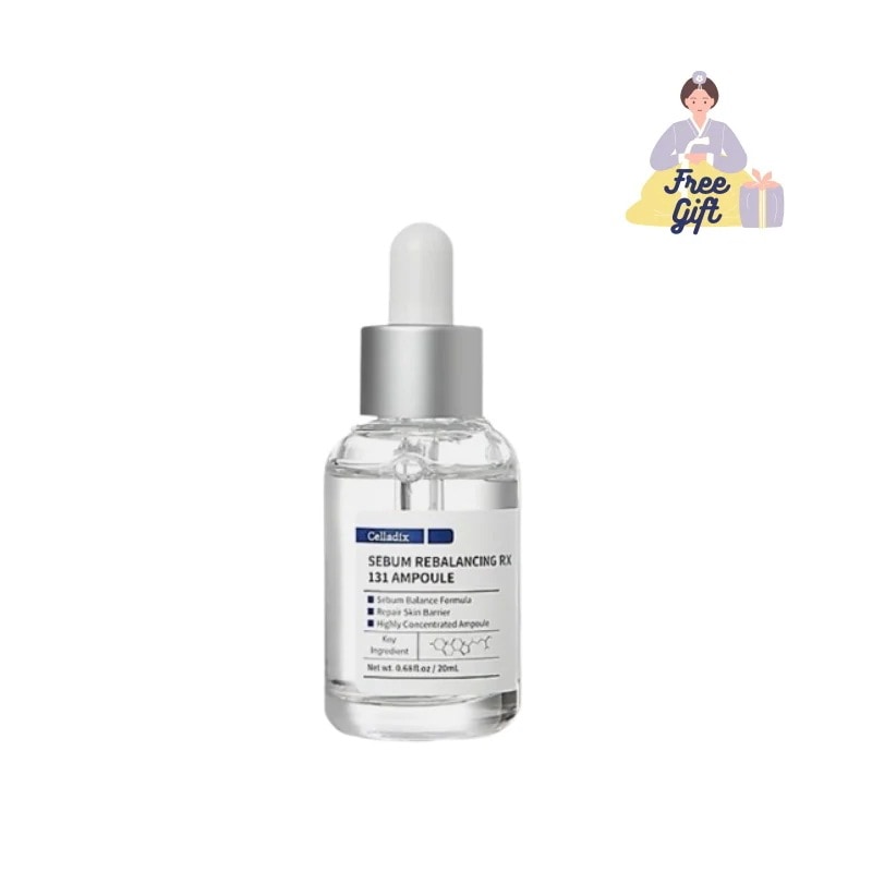 セバム リバランシング RX131 アンプル (20ml) / 皮脂をやさしく改善 / ニキビ肌専用美容液 / ニキビ跡 肌荒れ 黒ずみ 毛穴 ホワイトヘッド