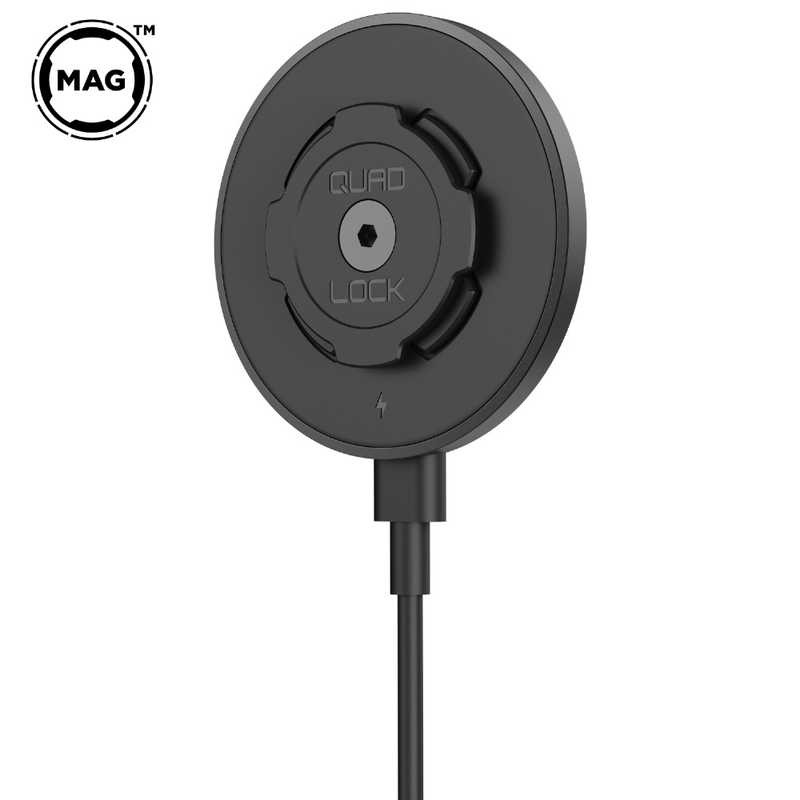 QUADLOCK　屋内用 MAGワイヤレス充電ヘッド(Magケース専用)カーマウント/デスクマウント V2　QLH-MAG-WCH-2