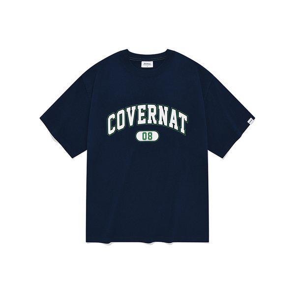 [通常価格：45,000ウォン] アーチロゴTシャツ ネイビー CO2402ST29NA