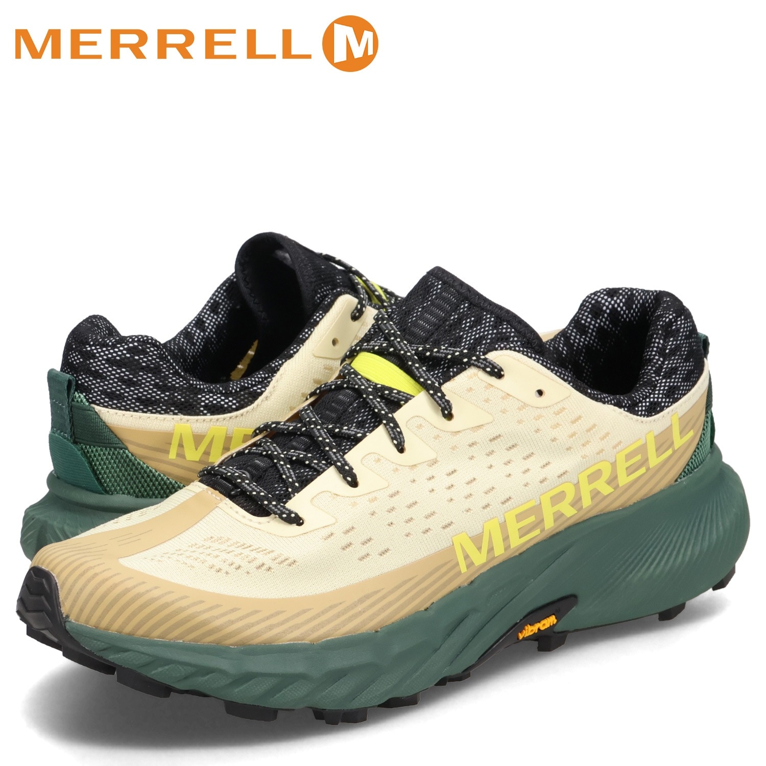 トレイルランニング シューズ スニーカー アジリティー ピーク 5 メンズ 厚底 ホワイト 白 M068337