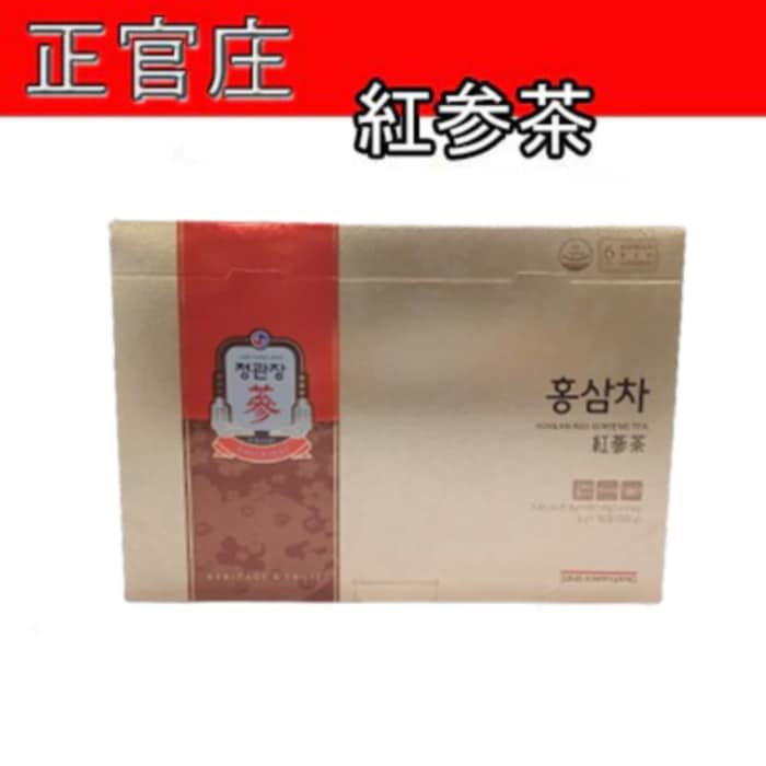 紅参茶 3gx100包 /韓国人参公社 正規品/ 高麗人参茶/ギフト