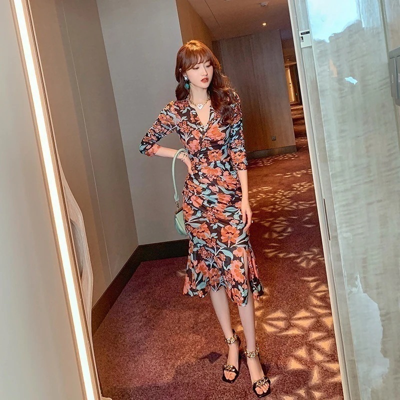 【JY.上品】 秋 ワンピース フォーマル パーティードレス キャバドレス 着痩せ 大人 披露宴 卒業式 結婚式 演奏会 同窓会 ウェディング ステージ 通勤 正式 22730%までに制限