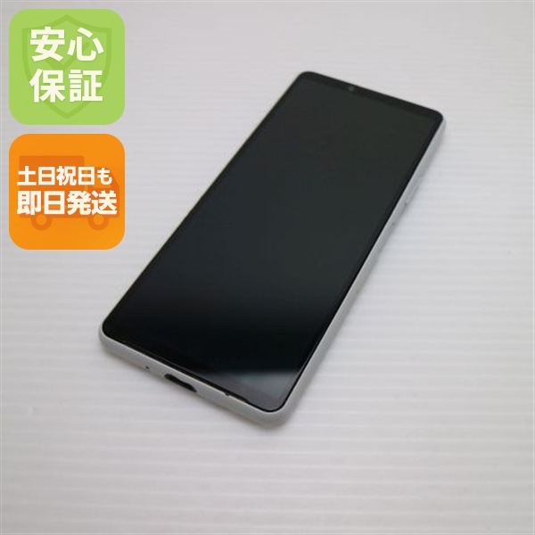 美品 Xperia 10 III SOG04 ホワイト 白ロム 本体 即日発送 土日祝発送OK 66