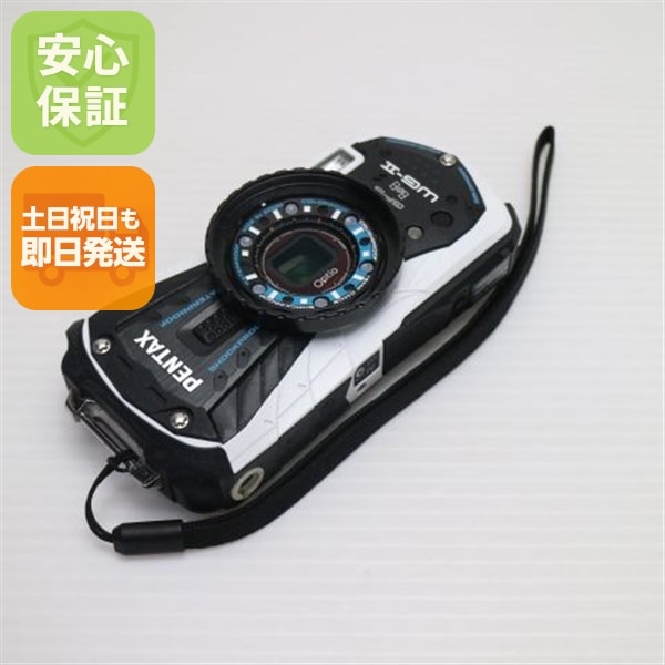 美品 WG-2GPS グロスホワイト デジカメ PENTAX 100