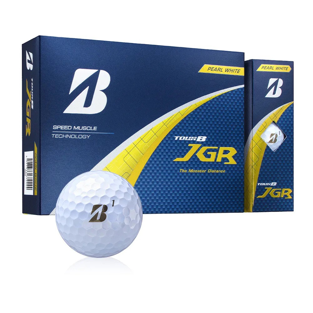 ブリヂストンゴルフ TOURB-JGR25-12P-PWH TOUR B JGR 2025年モデル ゴルフボール 1ダース 12個入り(パールホワイト） TOURBJGR2512PPWH