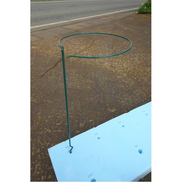 4本組 プランター支柱 直径15cm高さ80cm スチールワイヤー 日本製 172 花支柱ベル 園芸 ガーデニング用品