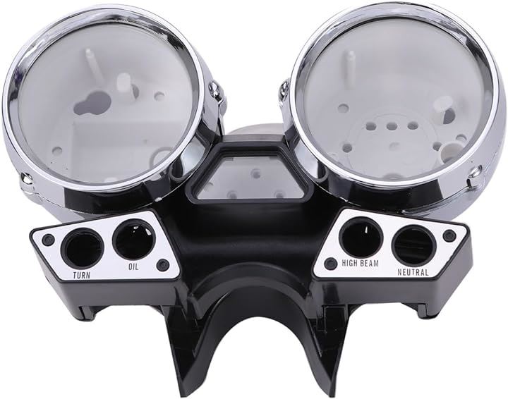 ヤマハ 用 メーターカバー メーターケース メッキ XJR400 前期 XJR400R XJR400S XJR400RR XJR1200 (エア クリーナー サーモ バンテージ スプリ)