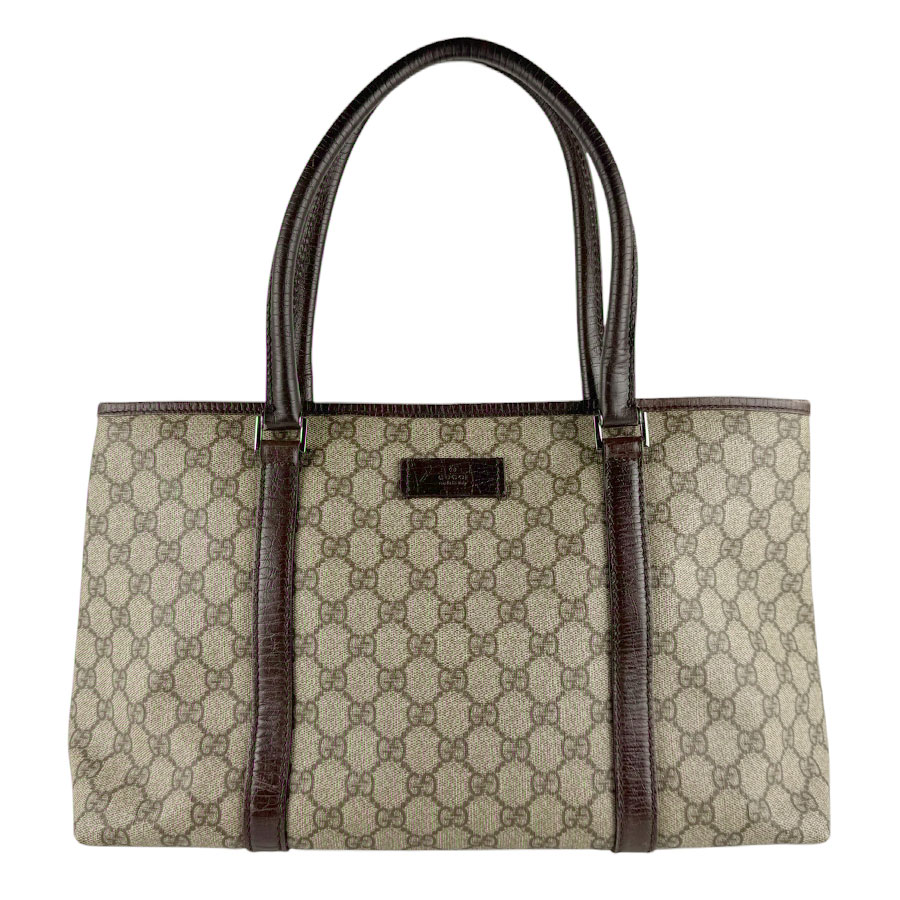 グッチ GUCCI ショルダーバッグ トートバッグ GGスプリームキャンバス ブラウン レディース 114595 z9460