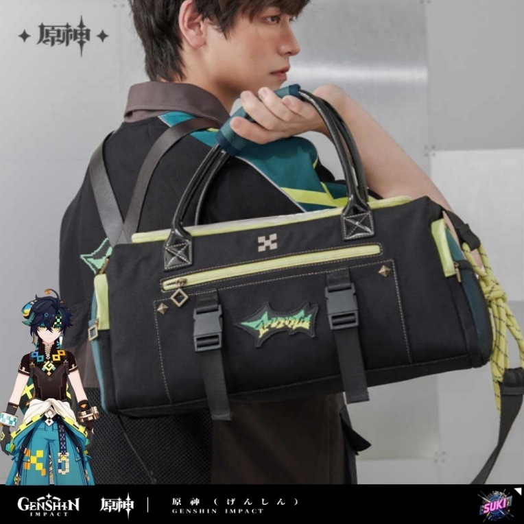 【プロ品質を極める!】原神 / キニチ / インプレッションシリーズ クロスボディバッグ / Genshin Impact げんしん コスプレ アニメグッズ 痛バッグ Kinich 基尼奇