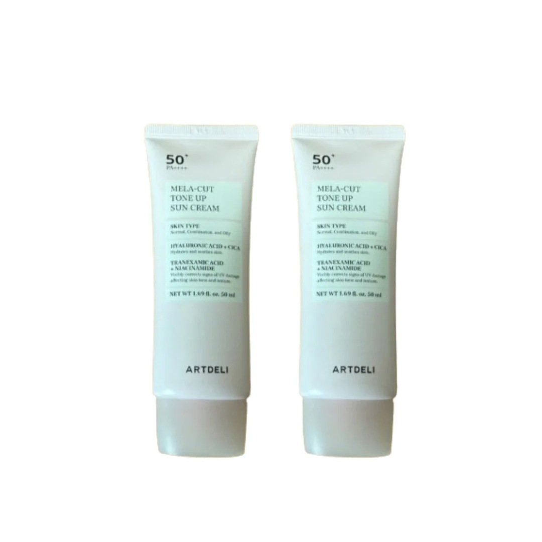 メラカット トーンアップ 日焼け止め 50ml2個トーンアップ 日焼け止め 水光 クリームタイプ VITAHA 成分配合 ナイアシンアミド トラネキサム酸 90% エッセンス 肌保護 日焼け止め