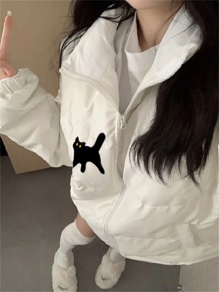 今年の冬2025年の女性の人気のショートダウンジャケットの新しい中長スタイルのゆったりとした韓国風の綿の服のトレンド