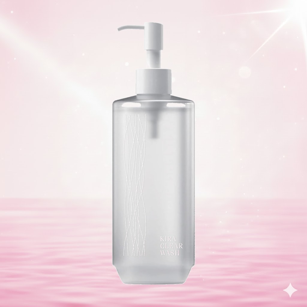 綺羅化粧品　クリアウォッシュ　300ml　（クレンジング洗顔料）