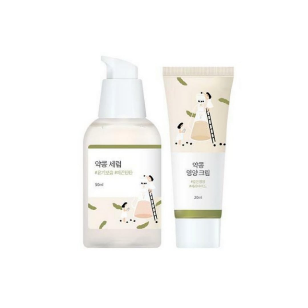 弱豆 セラム50ml + 弱豆栄養クリーム 20ml