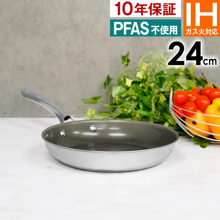 Corelle Fry pan IH コレール フライパン 24cm CSFP24SV ドウシシャ