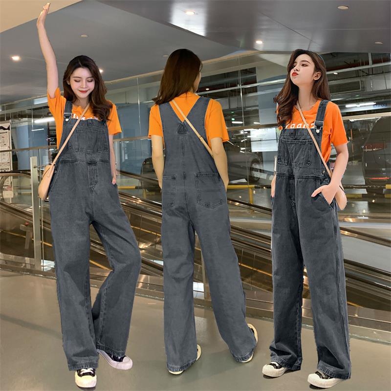 ヘビロテ!キャミワンピースサロペットキャミワンピースサロペット大サイズ デニム サロペット ストレート日韓 ゆったり カジュアル ワイドパンツ オーバーオール デニム 無地 ズボン 薄手 ロング ノー